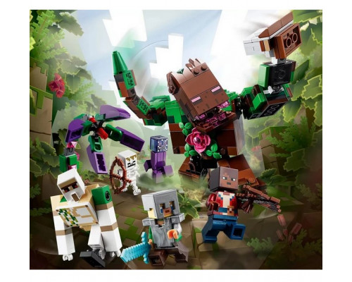 Конструктор Minecraft (арт.  60075) "Мерзость из джунглей" 501 дет.