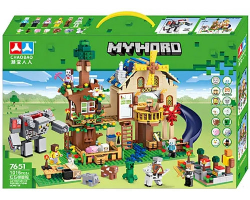 Конструктор Minecraft Майнкрафт (арт. 7651 BT) 1016 деталей