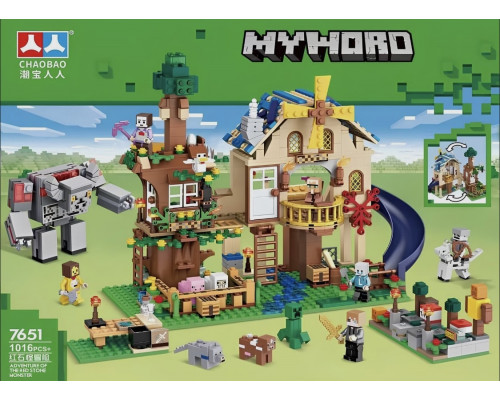 Конструктор Minecraft Майнкрафт (арт. 7651 BT) 1016 деталей