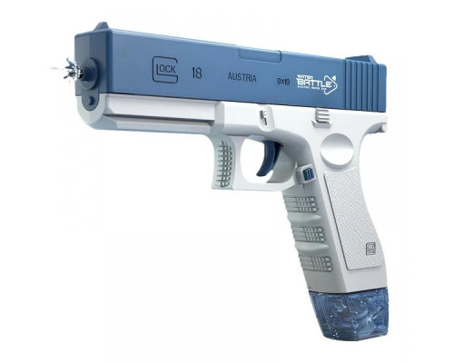 Водяной пистолет с аккумулятором - дизайн Glock, стрельба на 8 м (арт. BT8188)
