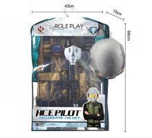 Детский игровой набор военного пилота Ace Pilot, костюм (арт.  A012)