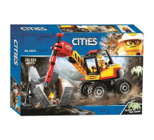 Конструктор "Cities" (арт. 10874) Мощный горный разделитель 132 детали