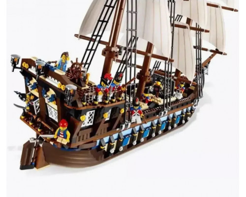 Конструктор Морские пираты (арт. 18007) "Огромный трехмачтовый имперский флагман" 1779 деталей