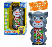 Интерактивный Котофон (арт. 7344 RU) Умный телефон с функцией диктофона