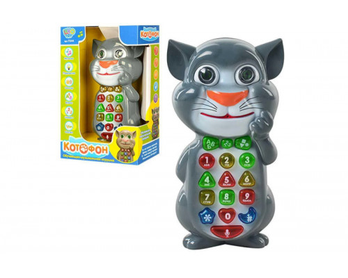 Интерактивный Котофон (арт. 7344 RU) Умный телефон с функцией диктофона