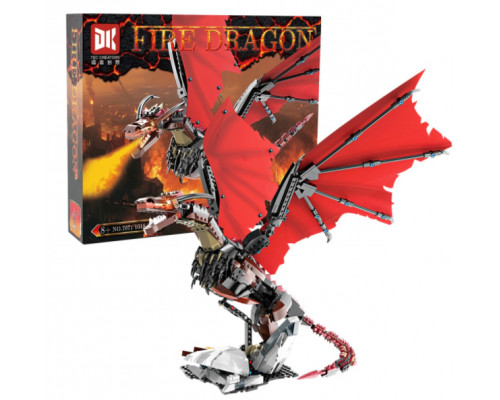 Конструктор (арт. 7070) Огненый дракон Визерион из Игры престолов на 1018 деталей 