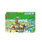 Конструктор Майнкрафт (арт. 7669) дом с мельницей,1402 детали