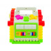 Теремок сортер развивающая музыкальная игрушка KI-7047 со звуковыми и световыми эффектами для детей