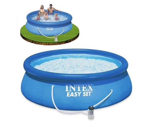 Бассейн над Intex 28122 (56922) Easy Set Pool 305х76 см 3853 л, фильтр-насос (220-240V), ремкомплект