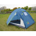 Палатка туристическая 2,1х2х1,35 м.двухместная с тамбуром Green Camp 1001B