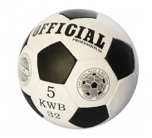 Мяч футбольный. OFFICIAL   размер 5, ПУ, 1,4 мм, 32 панели 2500-200