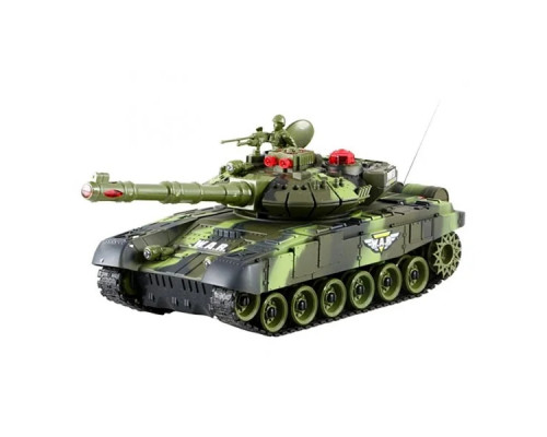 Танковый бой большие с металл подвеской, гусеничный на радиоуправлении аккумулятор 9995 