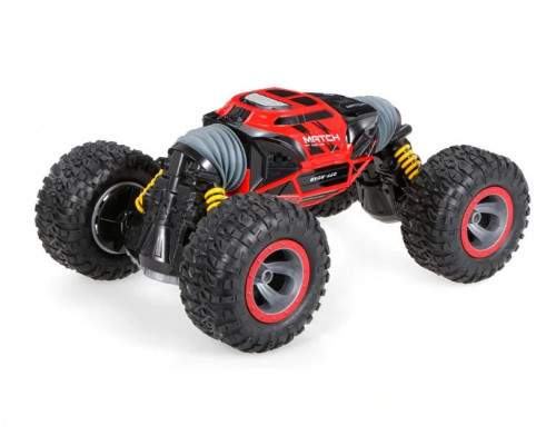 Трюковый вездеход  на радиоуправлении UD 2168 A, аккумулятор, резиновые колеса, амортизаторы