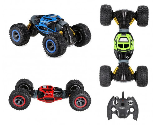 Трюковый вездеход  на радиоуправлении UD 2168 A, аккумулятор, резиновые колеса, амортизаторы
