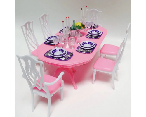 Кукольная мебель 9712 Gloria Столовая