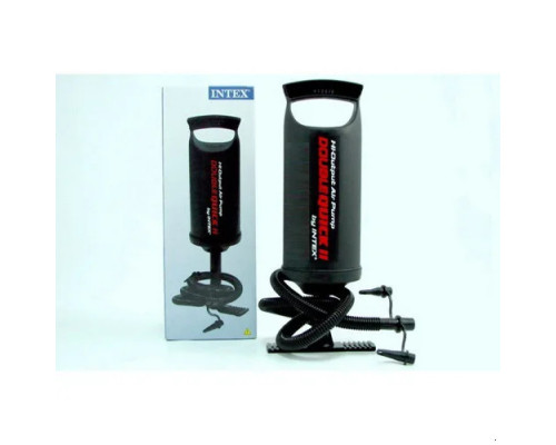 Насос ручной напольный  36 см Intex 68614 для накачивания надувных изделий, универсальный