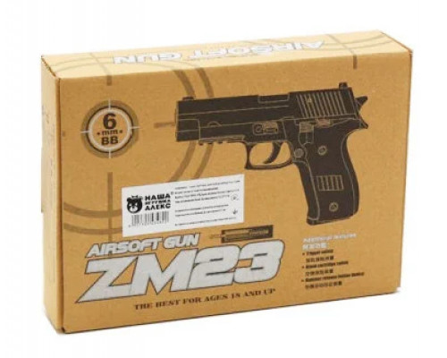 Игрушечный пистолет «SIG Sauer P226», металл/пластик (CYMA ZM23)