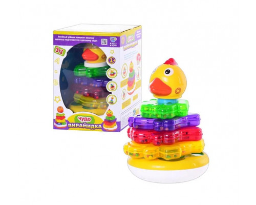 Музыкальная игрушка Чудо Пирамидка (Limo Toy 7040)