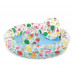 Надувной бассейн детский Intex 59460, Фрукты с мячом и кругом 112 х 25 см, 2 кольца