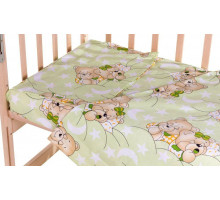 Детское постельное белье 3 в 1 бязь 100% хлопок. Простынка, наволочка, пододеяльник