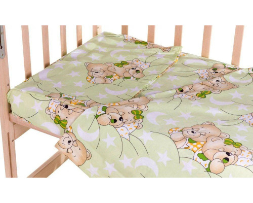 Детское постельное белье 3 в 1 бязь 100% хлопок. Простынка, наволочка, пододеяльник