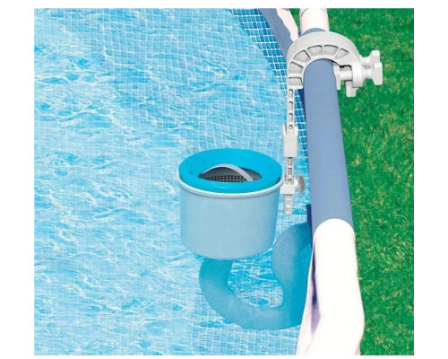  Навесной , плавающий скиммер , совместим с фильтр-насосом/ Очистка верхнего слоя воды 28000 Intex