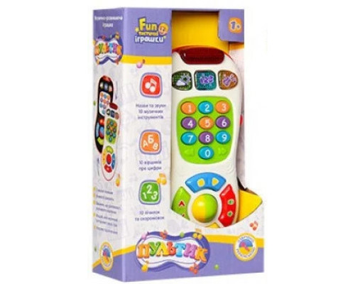 Детская обучающая игрушка Пульт  7390 UA 