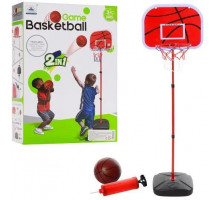 Детский баскетбольный набор M 5961, стойка 118 см, баскетбольное кольцо 19  см
