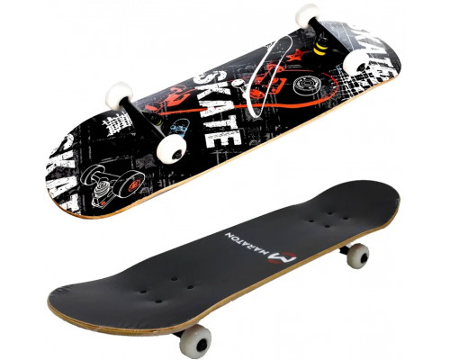 Скейтборд Maraton Winner 79*20 см трюковый деревянный 9 слоев клена