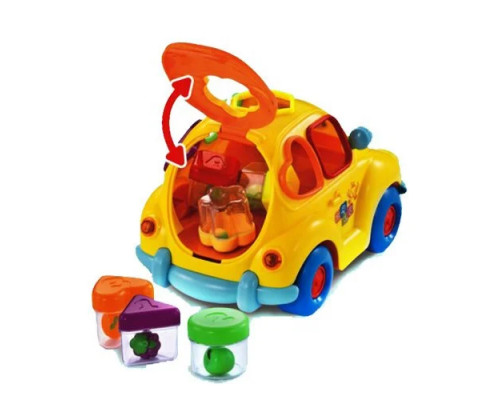 Развивающая игрушка сортер - каталка  9170 Автошка RU