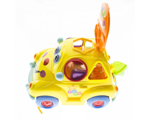 Развивающая игрушка сортер - каталка  9170 Автошка RU