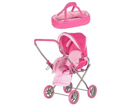 Коляска-трансформер с переносной люлькой Melogo 9391. Микс цветов