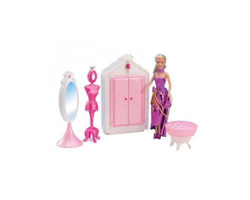 Набор кукольной мебели Gloria 1209 Гардеробный шкаф