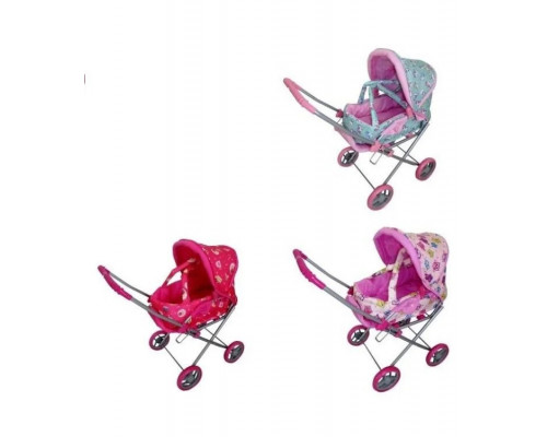 Коляска-трансформер с переносной люлькой Melogo 9391. Микс цветов