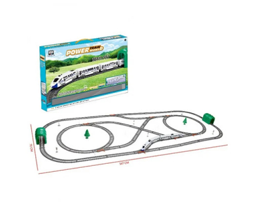 Железная дорога 70-167 см "Стрела" локомотив 2 шт, вагон 2 шт, звук 2186 