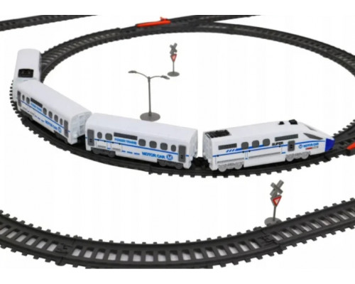 Железная дорога 70-167 см "Стрела" локомотив 2 шт, вагон 2 шт, звук 2186 