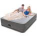 Кровать Надувная велюр  203-152-46 см,  Intex 64414, встроенный эл насос 220В, сумка