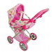 Коляска трансформер для куклы, ручка макс 62 см в 3 полож, сумка переноска, козырек Мелого 9346
