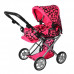 Коляска трансформер для куклы, ручка макс 62 см в 3 полож, сумка переноска, козырек Мелого 9346