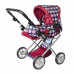 Коляска трансформер для куклы, ручка макс 62 см в 3 полож, сумка переноска, козырек Мелого 9346