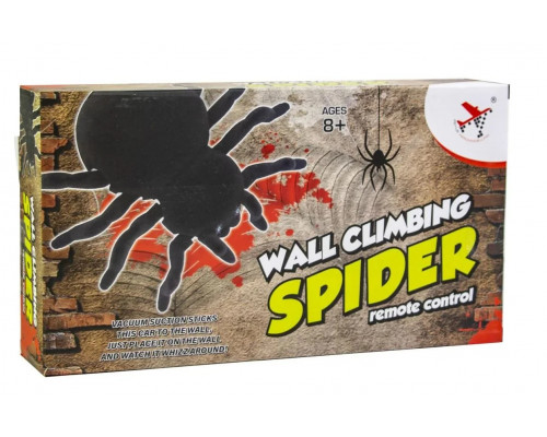 Робот-паук Тарантул ползает по стене и по земле на радиоуправлении FY-878, свет глаз