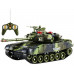 Танк большой 37 см на радиоуправлении аккумулятор Абрамс 9995 Желтый Можно собрать танковый бой 5524
