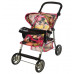 Детская   коляска для куклы Melogo 9366 прогулочная, колеса 4 штуки, корзинка Много расцветок