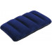 Подушка надувная флокированная Intex 68672 (48х32х9см) синяя