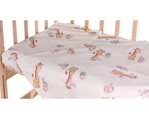 Детское постельное белье 3 в 1 бязь 100% хлопок. Простынка, наволочка, пододеяльник