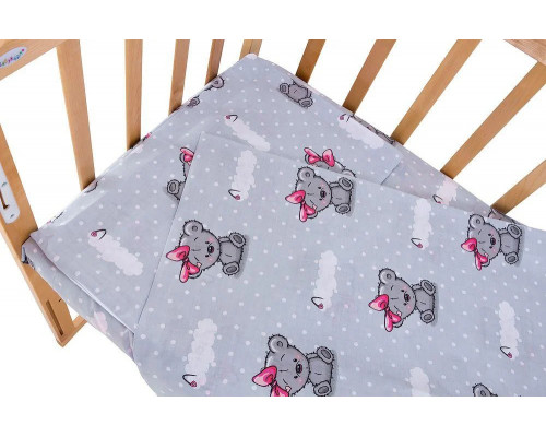 Детское постельное белье 3 в 1 бязь 100% хлопок. Простынка, наволочка, пододеяльник