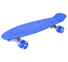 Скейт Пенни борд (Penny board) светятся колёса MS 0848-2 синий