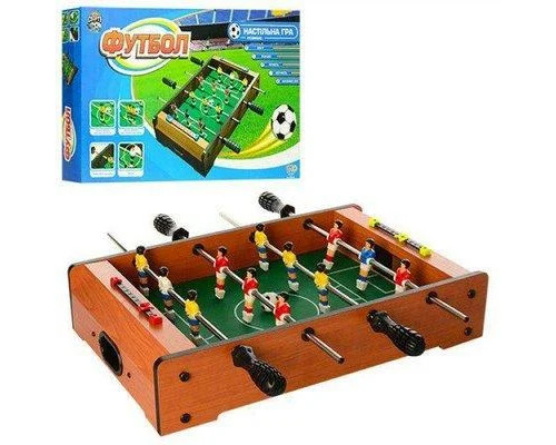 Футбол настольный на штангах (12 игроков) счетчик очков HG 235 A. Дерево
