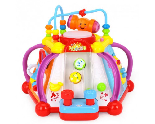 Мультибокс 15 уникальных игр развивающая игрушка для детей 806. С телефоном и микроф, стучалка