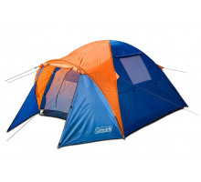 Палатка туристическая 3-х местная Coleman 1011, тамбур, противомоскитная сетка, сумка-чехол 280х200х150 см